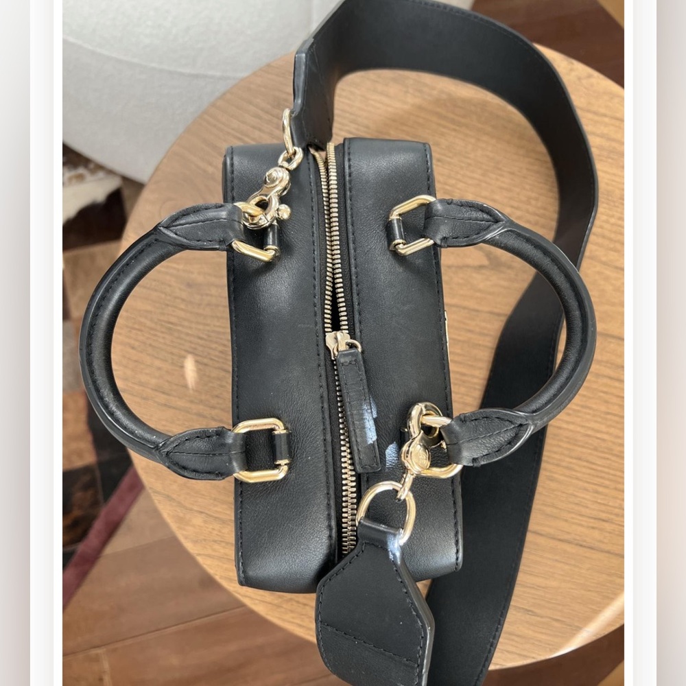 Chanel Black Top Handle Vanity Crossbody Bag with Chanel Strap - Picture 6 of 16